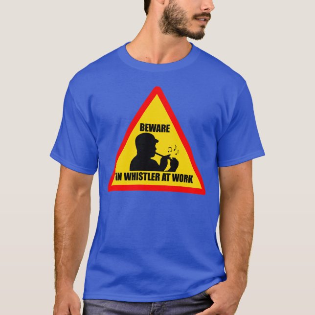 T-shirt L'étain Whistler des hommes à la pièce en t de (Devant)