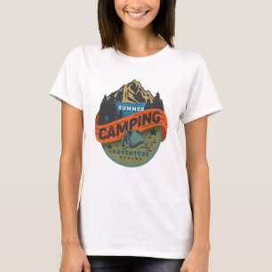 T-shirt L'été Camping Aventure commence