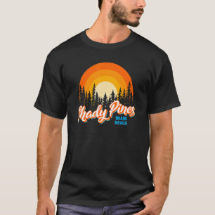 T-shirt L'été, les pins ombragés