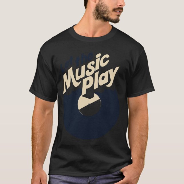 T-shirt Lethe Music Play gift (Devant)