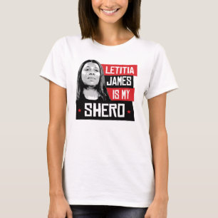 T-shirt Letitia James est ma Shero