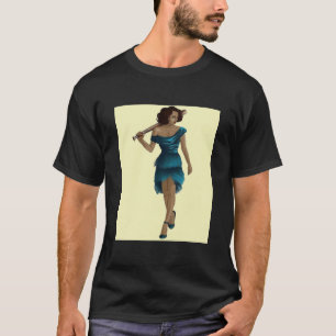 T-shirt Letitia Lewis Leti Lovecraft Affiche de pays