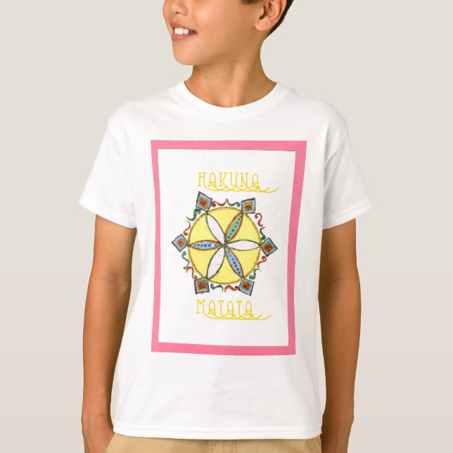 T-shirt L'étoile à la fabrication de Hakuna Matata (Devant)