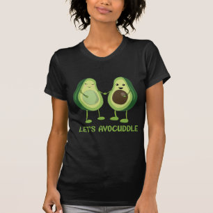 T-shirt Let's Avocuddle - Funny Avocado Pun
