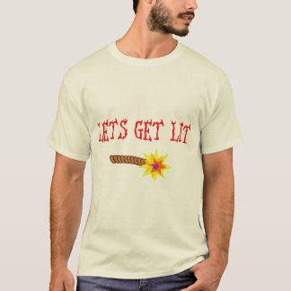T-shirt Lets obtiennent le Lit