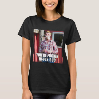 T-shirt Letterkenny - Tee noir de base pour femmes