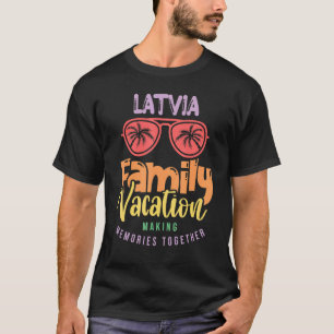 T-shirt Letton Vacances Vacances Correspondance