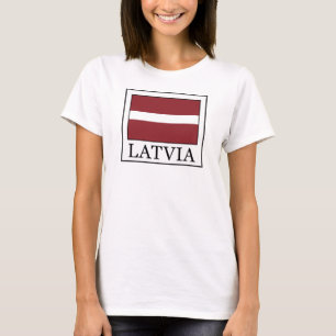 T-shirt Lettonie