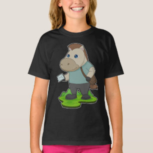 T-shirt LETTRE Cheval