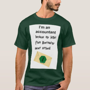 T-shirt Lettre comptable Ilvermorny