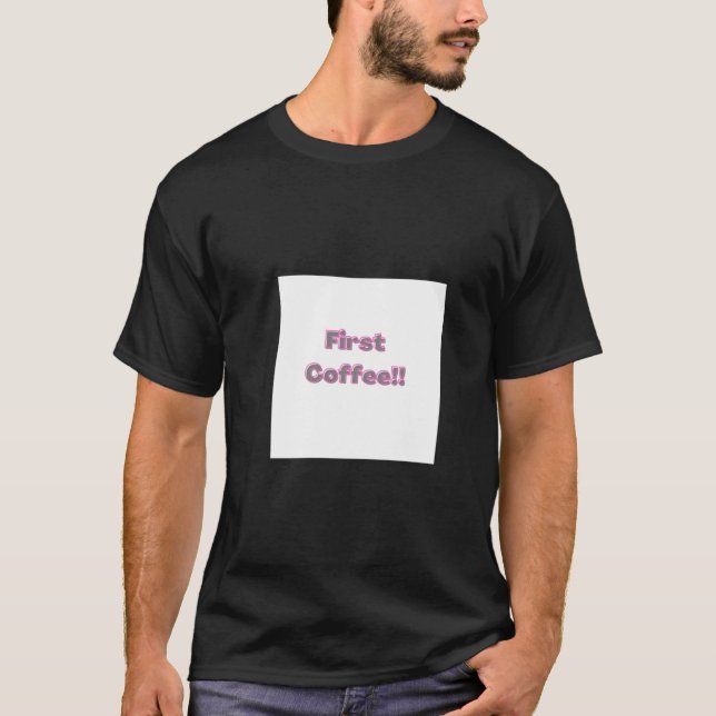 T-SHIRT LETTRE COUPE POUSSIÈRE GRAPHIQUE BOUTEILLE (Devant)