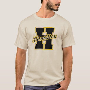 T-shirt Lettre de Hamilton