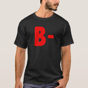 T-shirt Lettre de l'école d'enseignement B Enseignant Leço