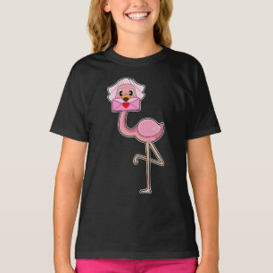 T-SHIRT LETTRE FLAMANT ROSE MARIAGE
