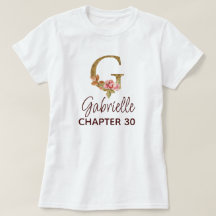 Lettre G Monogramme Or Roses Rose Foncé Anniversai