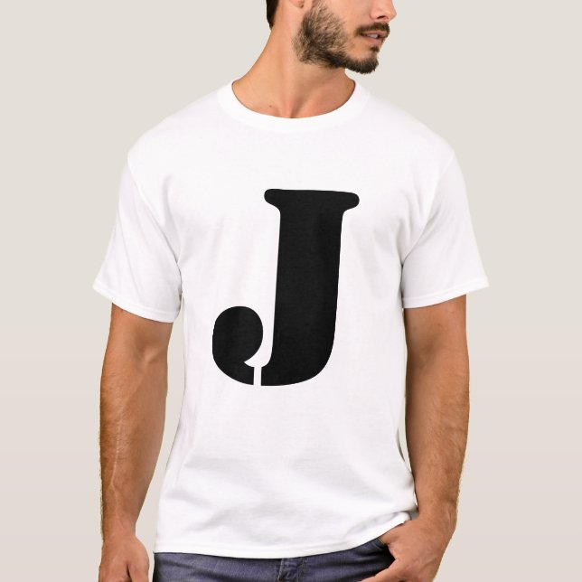 T-shirt Lettre J (Devant)