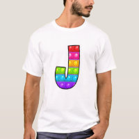 LETTRE MAJUSCULE J Cutest J Alphabet Funny Poppin 