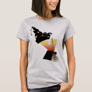 T-shirt LETTRE MONÂTRE Halloween Y