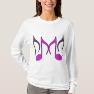 T-shirt Lettre musicale de "M"
