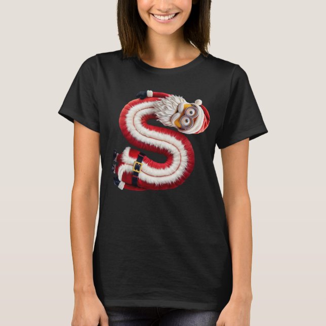 T-shirt Lettre père Noël S (Devant)