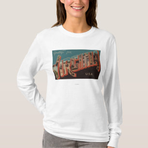T-shirt Lettre ScenesVirginia 4 de VirginiaLarge