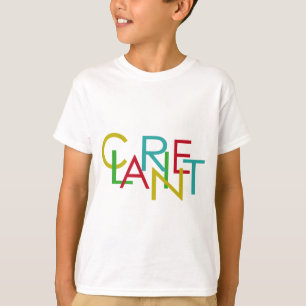 T-shirt Lettres Clarinet