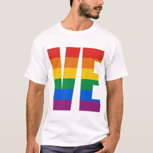 T-SHIRT LETTRES D'AMOUR COUPLES - VE