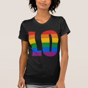 T-SHIRT LETTRES D'AMOUR DE COUPLES - LO