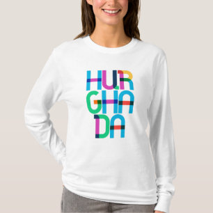 T-shirt Lettres d'art pop hurghada Egypt