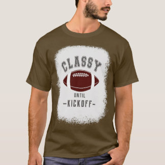 T-shirt Lettres de couleur gris pour ventilateur de démarr