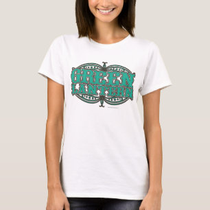T-shirt Lettres de démonstration de lanterne verte