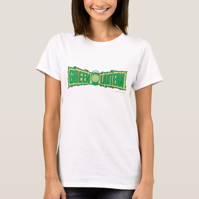 T-shirt Lettres de lanterne verte 1 (Devant)