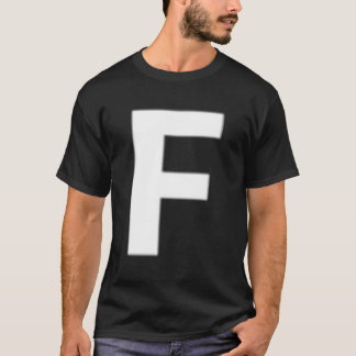 T-shirt Lettres Décontractées Minimalistes Pour Femmes Hom