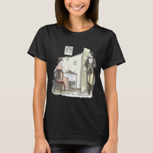 T-shirt Lettres d'écriture - Jane Austen Pride & Préjugés
