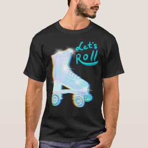 T-shirt Letx27s Roll Impala patins à rouleaux holographiqu
