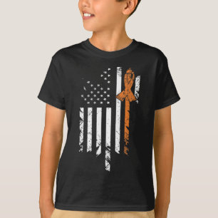 T-shirt Leucémie Cancer Sensibilisation Vintage États-Unis