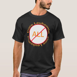 T-shirt Leucémie de traitement TOUTE LA chemise aiguë de