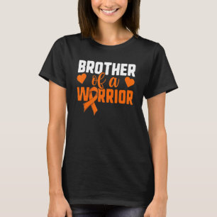 T-shirt Leucémie Pour Hommes Garçons Frère D'Un Ruban Guer