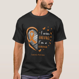 T-shirt Leucémie Survivante Cadeaux Enfants Maman Soeur La