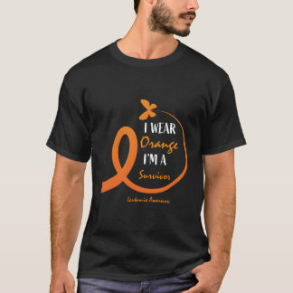 T-shirt Leucémie Survivante Cadeaux Femmes Hommes Sensibil