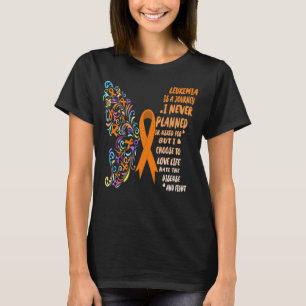 T-shirt leucémie voyage vie combat