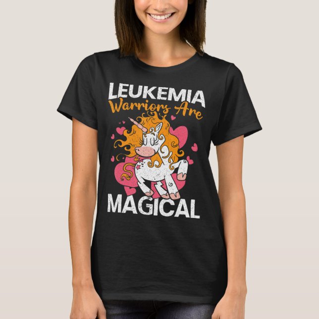 T-shirt Leukemia Warriors (Devant)