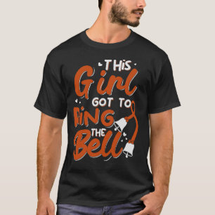 T-shirt Leukémie Cancer Anneau du ruban Bell Orange Surviv