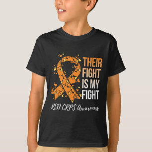 T-shirt Leur Combat Est Mon Combat Rsd Crps Sensibilisatio