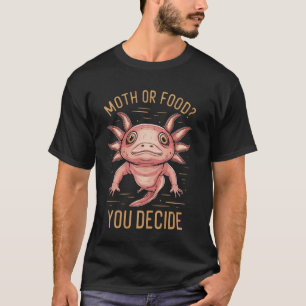 T-shirt Leuzist Axolotl Moth amphibie à queue mexicaine ou