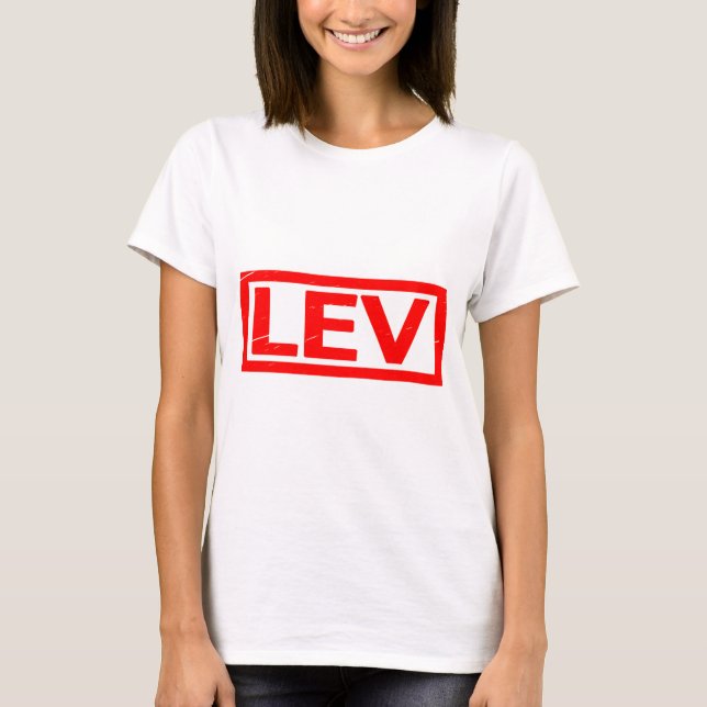 T-shirt Lev Stamp (Devant)