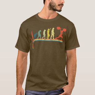 T-shirt Levant Poids Levant Vintage Coeur