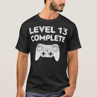 T-shirt Level 13 Complete  13th Wedding Anniversary Gift 