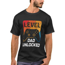 Level Dad Unlocked Retro & Vintage
