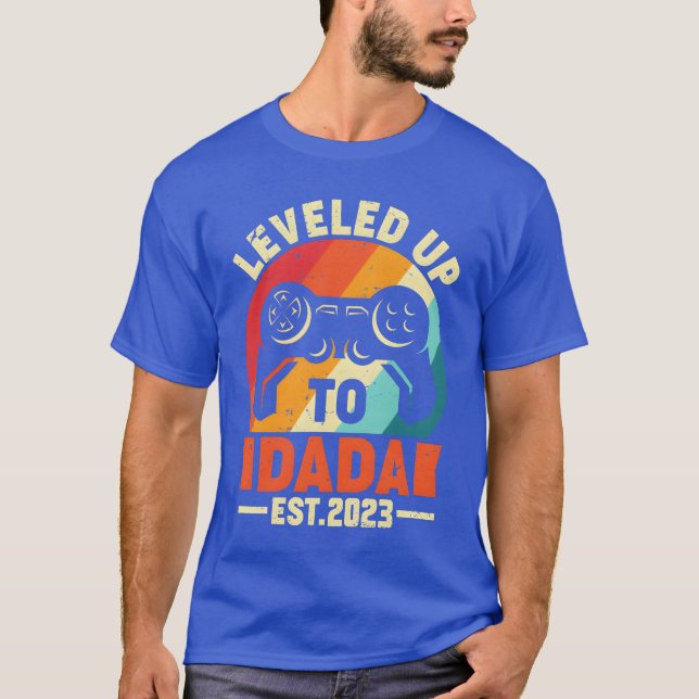 T-shirt Leveled Upo Père 2023 Cadeau Promotedo Père garçon (Devant)